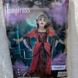 Eraspooky (S) Gothic Victorian Deluxe Vampire Costume Dress